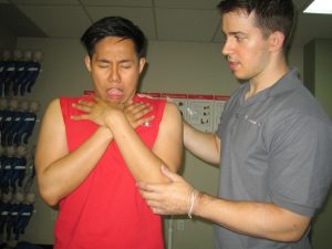 Choking first aid